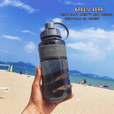 Extra Large Capacity  Cup With Straw Fitness Water Bottle